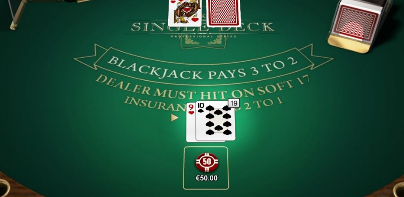 Single Deck Blackjack Professional Series High Limit